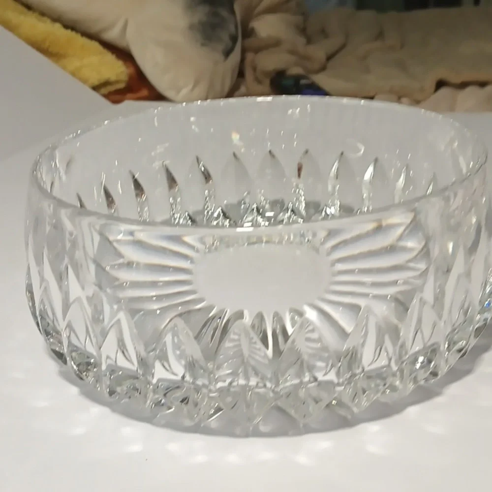 Vintage (80’) Althea Gorham Germany West Mikasa Heavy Full Lead Crystal Bowl